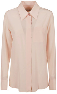 Lanvin Klassieke Witte Overhemd Lanvin , Pink , Dames - M,S