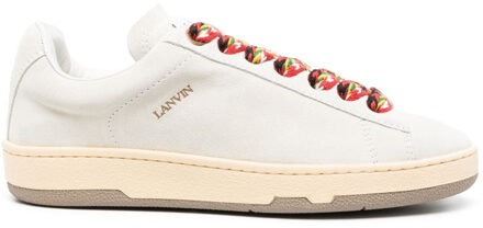 Lanvin Lite Curb Lage Sneakers Lichtgrijs - EU 38