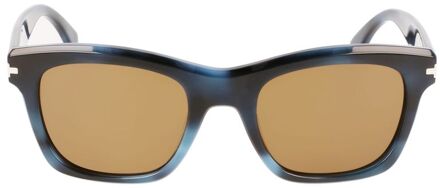Lanvin Ln0034 Blauwe Marmer Unglae - One Size
