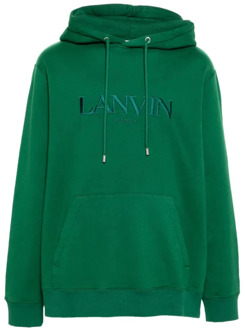 Lanvin Oversized Hoodie Lanvin , Green , Heren - M