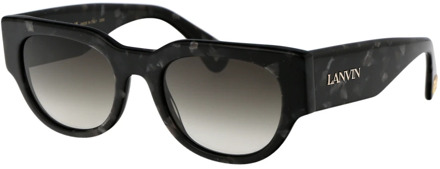 Lanvin Stijlvolle zonnebril Lnv670S Lanvin , Black , Dames - 51 MM