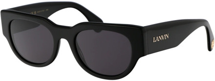 Lanvin Stijlvolle zonnebril Lnv670S Lanvin , Black , Heren - 51 MM