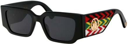 Lanvin Stijlvolle zonnebril met Lnv639S ontwerp Lanvin , Black , Dames - 52 MM