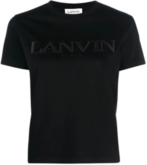 Lanvin T-Shirts Lanvin , Black , Dames - M,S,Xs