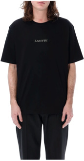 Lanvin T-Shirts Lanvin , Black , Heren - Xl,L,M