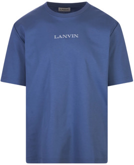 Lanvin T-Shirts Lanvin , Blue , Heren - L,M,S