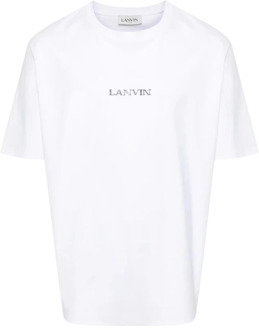 Lanvin T-Shirts Lanvin , White , Heren - 2Xl,L,M,S,Xs
