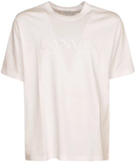 Lanvin T-Shirts Lanvin , White , Heren - Xl,L