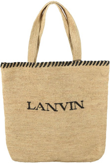Lanvin Tote Bags Lanvin , Beige , Heren - ONE Size