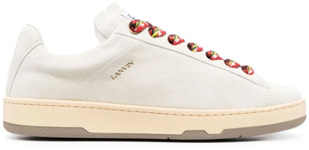 Lanvin Witte Lage Lite Curb Sneakers Lanvin , White , Heren - 42 Eu,41 Eu,43 Eu,40 Eu,44 Eu,45 EU