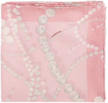 Lanvin Zijden sjaal Lanvin , Pink , Dames - ONE Size