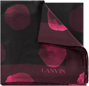 Lanvin Zijden sjaal Lanvin , Red , Dames - ONE Size
