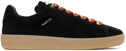 Lanvin Zwarte Sneakers Lanvin , Black , Heren - 39 Eu,44 Eu,40 Eu,37 Eu,43 Eu,36 Eu,42 Eu,41 EU