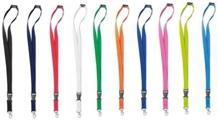 Lanyard met veiligheidssluiting