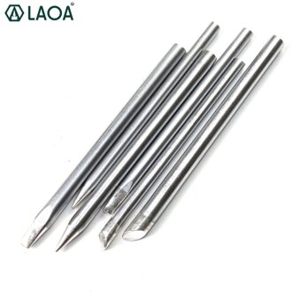 Laoa 5Pcs 30/40/60W Soldeerbout Tip Soldeer Hoorn Solderen Hoofd Voor Vervangen En Rework voor LA812530/40/60 60w / 1.2D