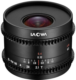 LAOWA MFT Cine Prime 3-Lens Bundel (7.5mm / 10mm / 17mm)