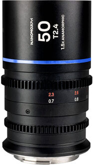 LAOWA Nanomorph 50mm T2.4 1.5X S35 (Blue) (Cine) Fujifilm X