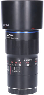 LAOWA Tweedehands Laowa 100mm f/2.8 2X Ultra-Macro APO voor Canon EF CM7468 Zwart