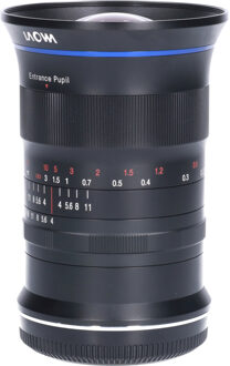 LAOWA Tweedehands Laowa 17mm f/4 Ultra-Wide Fuji GFX Zero-D CM8596 Zwart