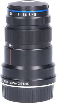 LAOWA Tweedehands Laowa 25mm f/2.8 2.5-5X Ultra Macro - Nikon F CM8050 Zwart