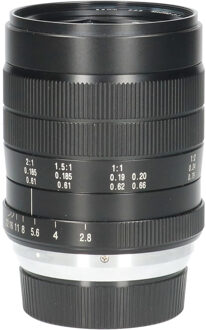 LAOWA Tweedehands Laowa 60mm f/2.8 2x Ultra Macro Nikon F CM4524 Zwart