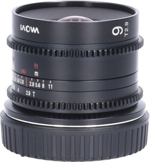 LAOWA Tweedehands Laowa 9mm T2.9 Zero-D Cine Canon RF CM1270