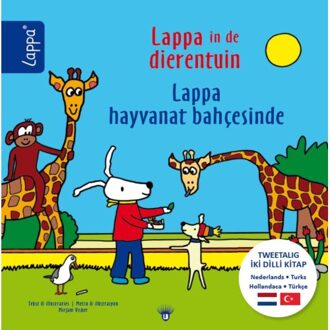 Lappa In De Dierentuin - Lappa® Kinderboeken Tweetalig - Mirjam Visker