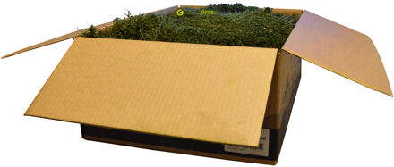 Lappenmos mosgroen 2650 gram.
