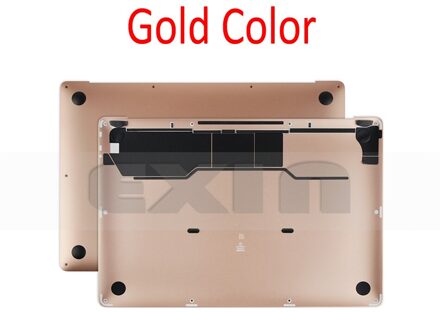 Laptop 13 "A2179 Bottom Case Lower Batterij Behuizing Back Cover Grijs Zilver Goud Voor Macbook Air 13" a2179 Emc 3302 Jaar gouden kleur