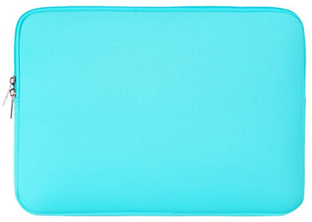 Laptop Beschermhoes Case Rits Nylon Computer Tassen Nylon Draagbare Tas Voor 15.6 Inches Slijtvaste Laptop Tas Blauw