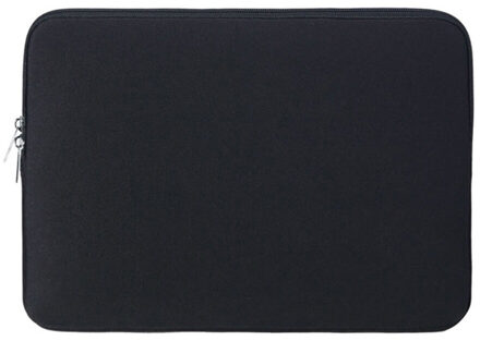 Laptop Beschermhoes Case Rits Nylon Computer Tassen Nylon Draagbare Tas Voor 15.6 Inches Slijtvaste Laptop Tas zwart