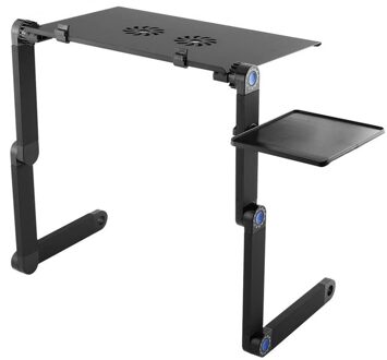 Laptop Bureau Magnesium Legering Abs Met Dual Fans Inklapbare Geen Installatie Vereist Een Tweede Sluis Plaats Uw Laptop