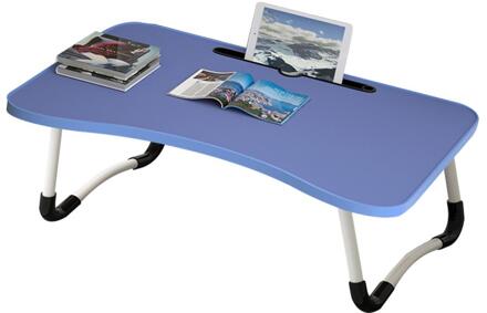 Laptop Bureau Opvouwbare Draagbare Bed Tafel Multifunctionele Lade Met Antislip Katoen Pads Voor Home Camping rood