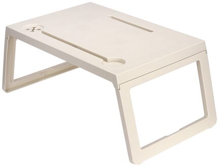 Laptop Bureau Thuis Vouwen Voor Bed & Sofa Laptop Bed Lade Tafel Bureau Draagbare Schoot Bureau Voor Studie En Lezen bed Top Lade Tafel Beige