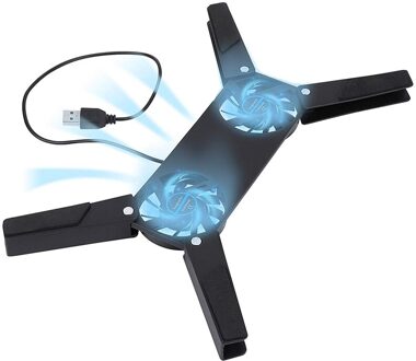 Laptop Cooling Pad,Dual Fan for Laptop Cooling,USB Folding Laptop Cooler Pad,Notebook Fan for Students & Business Man