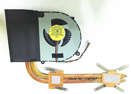 Laptop Cpu Cooling Fan Heatsink Voor Lenovo G700 G700AT G710 G710A Koellichaam Cooler Fan