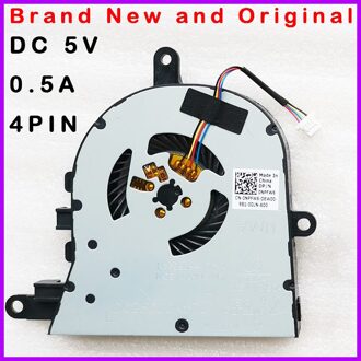 Laptop Cpu Koelventilator Koeler Radiator Voor Dell Inspiron 3593 Core I3 10th Gen Dc 5V 0.5A 4PIN