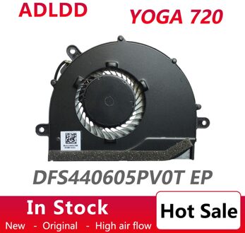 Laptop Cpu Koelventilator Koeler Radiator Voor Lenovo Yoga 720-12IKB Laptop Cpu Koelventilator 5F10Q12179 BL0110400776 BL0110400788