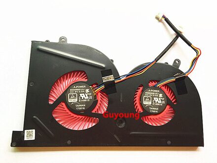 Laptop cpu koelventilator voor MSI GS63VR MS-17B1 17B2 16K2 16K3 GS73 GS62 Stealth Pro CPU GPU KOELER FAN GPU fan
