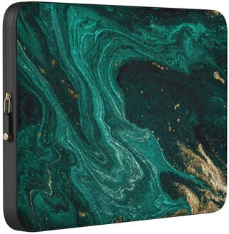 Laptop hoes 13-14 inch - Laptopsleeve - Emerald Pool Groen - 14.2