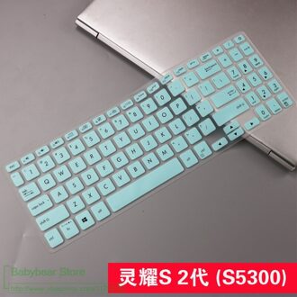 Laptop Keyboard Cover Protector Voor Asus Vivobook S512F S512FL S512FA S512 Fa Fl F S 512 A512UB S512DA F512DA F512FA 15.6 Inch whiteblue