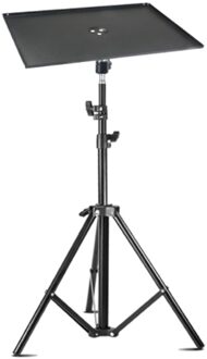 Laptop Projector Statief, Verstelbare Hoogte 17 Om 48 Inch Statief Stand Universal Floor Stand 11X15 Inch Lade