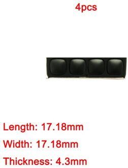 Laptop Rubber Voeten Voor Lenovo V310-14 V310-15 Antislipmatten Bodem Shell Voet Pad 17.18Mm 4stk