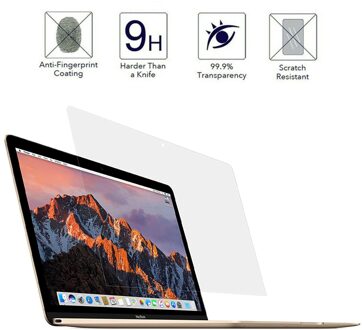 Laptop Screen Protector Voor Apple Macbook (A1534) 12 Inch Ultra Dunne 9H Transparant Screen Protector Beschermende Film