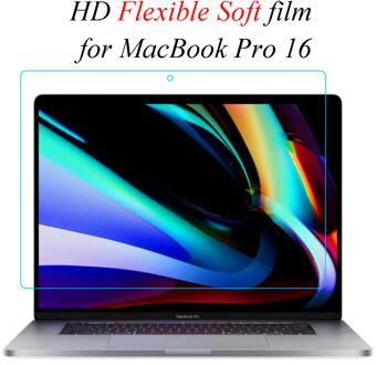 Laptop Screen Protector voor Apple Macbook Pro 16 Model A2141 0.18MM Flexibele Beschermende Film voor 16 inch MacBook Pro 16 NoteBook