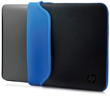 laptop sleeve 15.6 CHROMA REVERSIBLE SLEEVE (Zwart/Blauw)