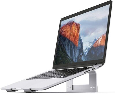 Laptop Stand Aluminium Geventileerde Stand Ergonomische Riser Draagbare Houder voor Ma cbook Pro Alle Notebooks