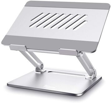 Laptop Stand, Hoogte Verstelbare Computer Laptop Riser Stand Met Warmte-Vent, Ergonomische Aluminium Laptop Houder