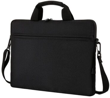 Laptop Tas 13 14 15 Inch Waterdichte Notebook Bag Sleeve Voor Macbook Air Pro 13 15 Computer Tas Aktetas tas zwart / 13 inches