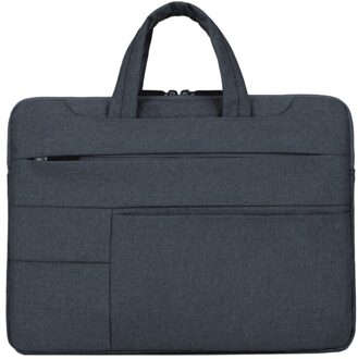 Laptop Tas 15.6 Inch Waterdichte Notebook Case Voor Air Pro Computer Aktetas Tas zwart